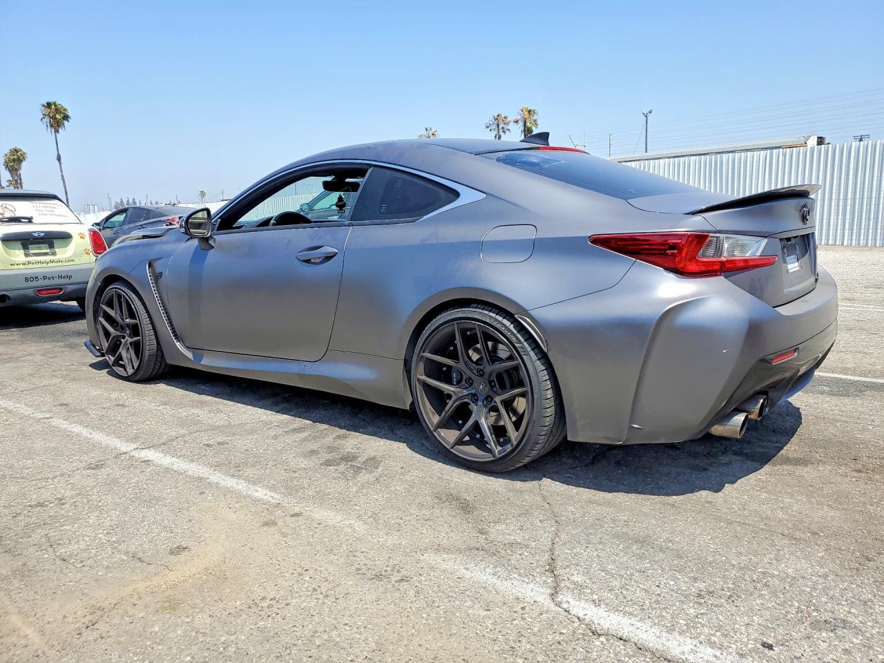 2015 Lexus Rc F Base Gray vin: JTHHP5BC3F5004220