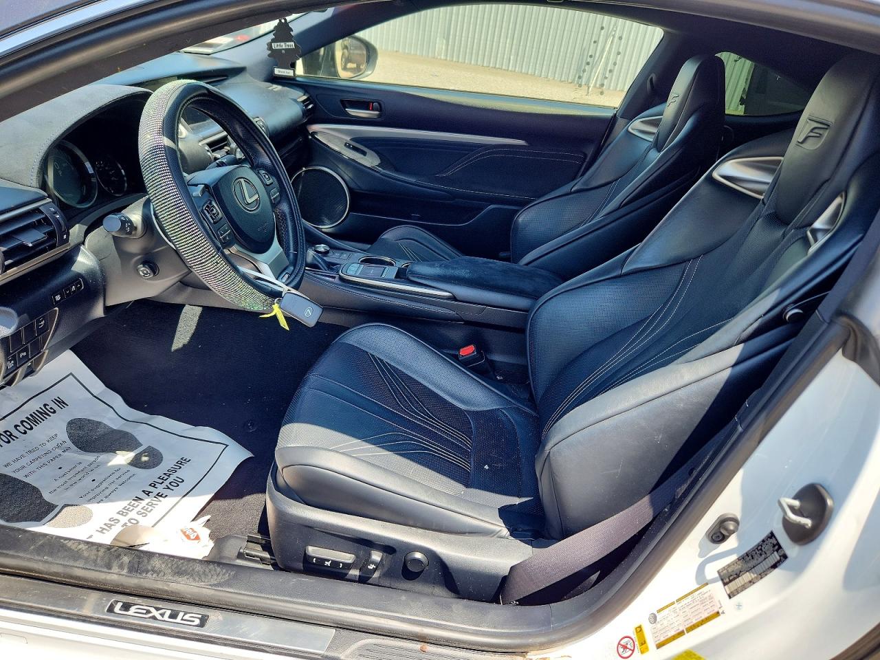 2015 Lexus Rc F Base Gray vin: JTHHP5BC3F5004220