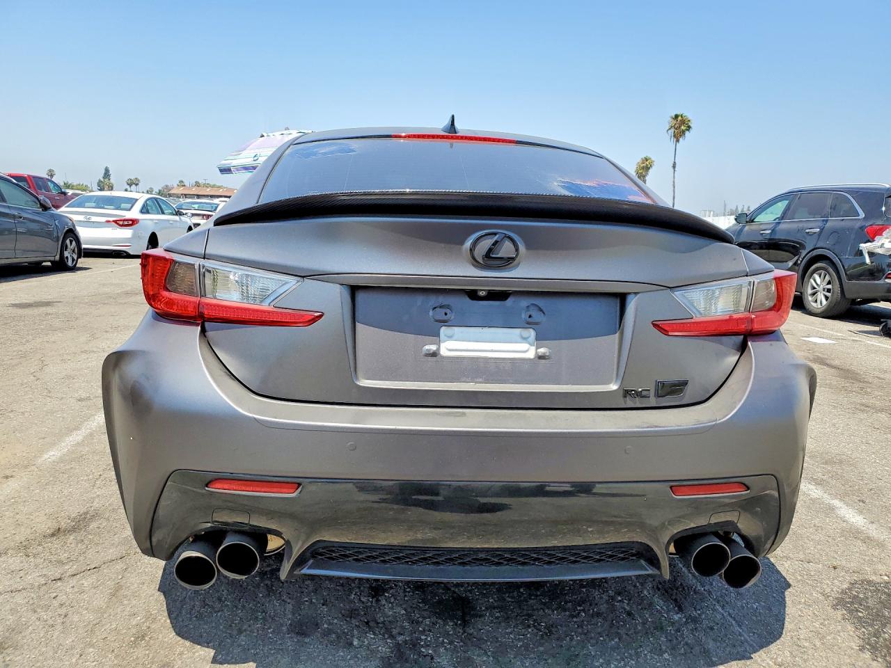 2015 Lexus Rc F Base Gray vin: JTHHP5BC3F5004220