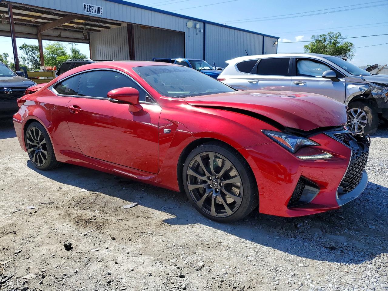 2015 Lexus Rc F Base Red vin: JTHHP5BC6F5002235