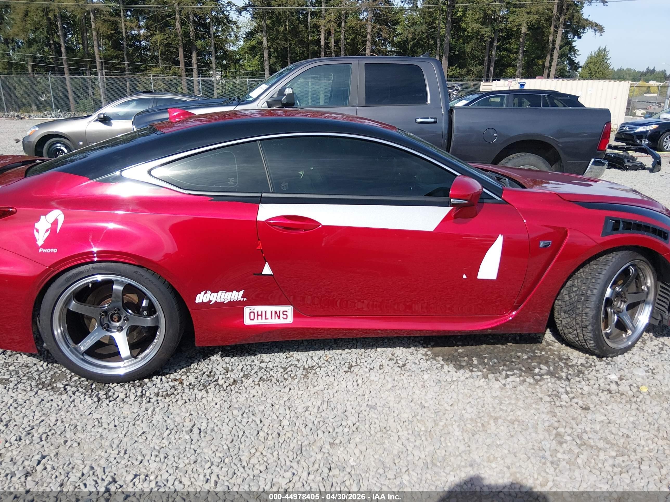 2015 Lexus Rc F   Red vin: JTHHP5BC7F5000607