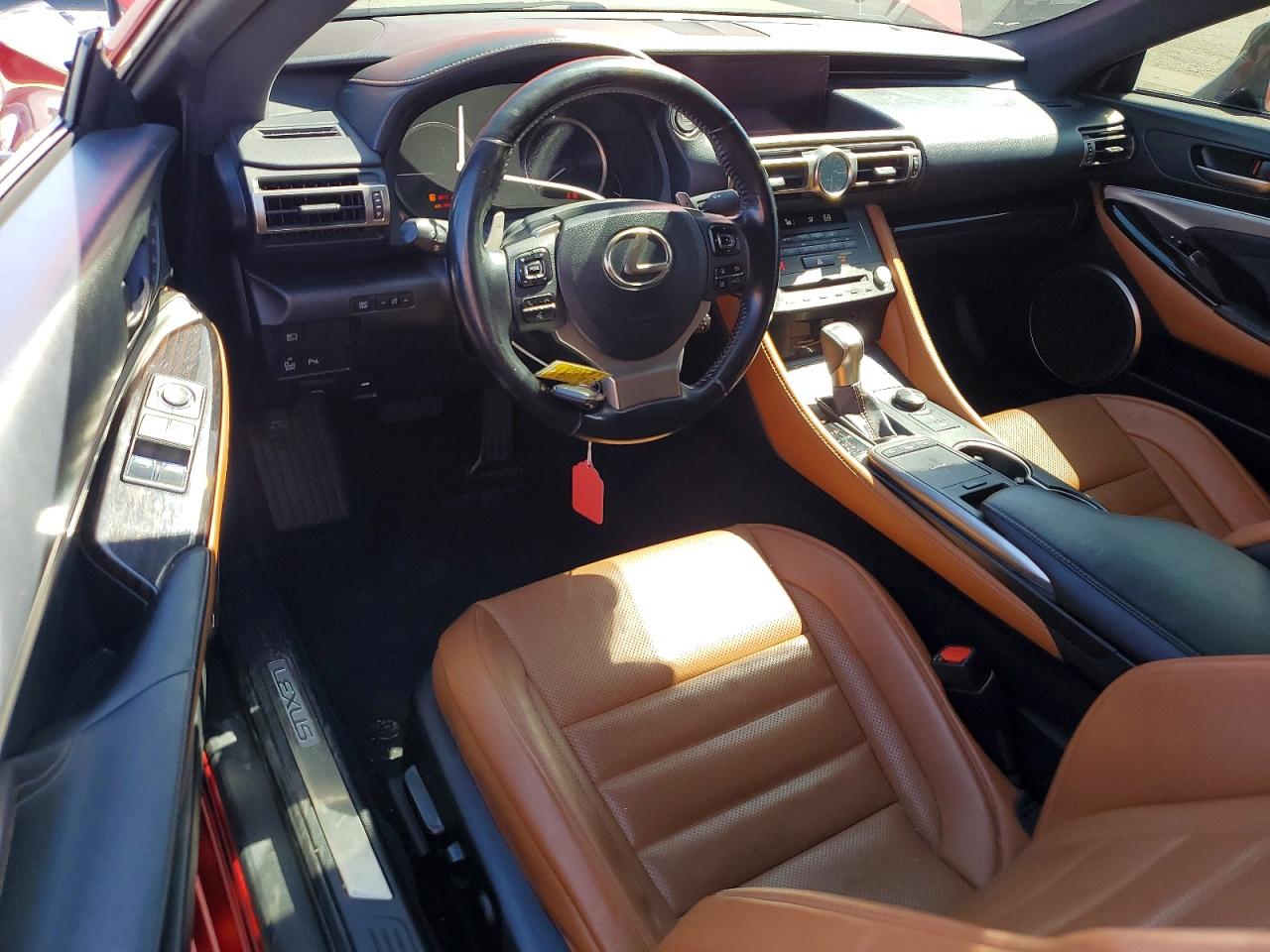 2019 Lexus Rc 350 Red vin: JTHHZ5BC1K5020422