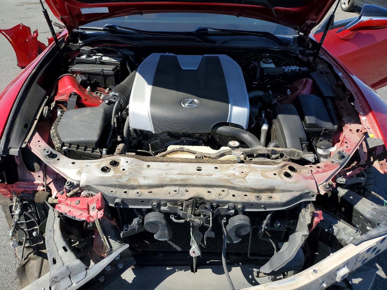 2019 Lexus Rc 350 Red vin: JTHHZ5BC1K5020422