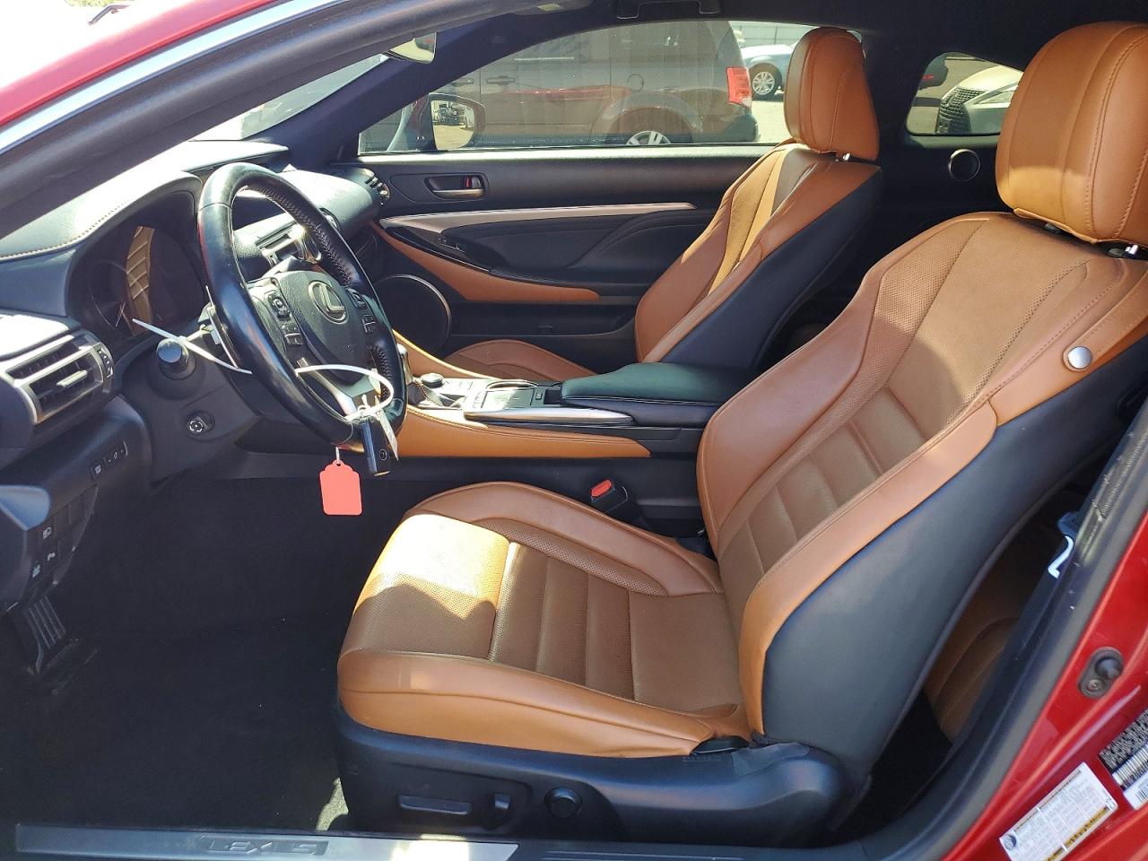 2019 Lexus Rc 350 Red vin: JTHHZ5BC1K5020422