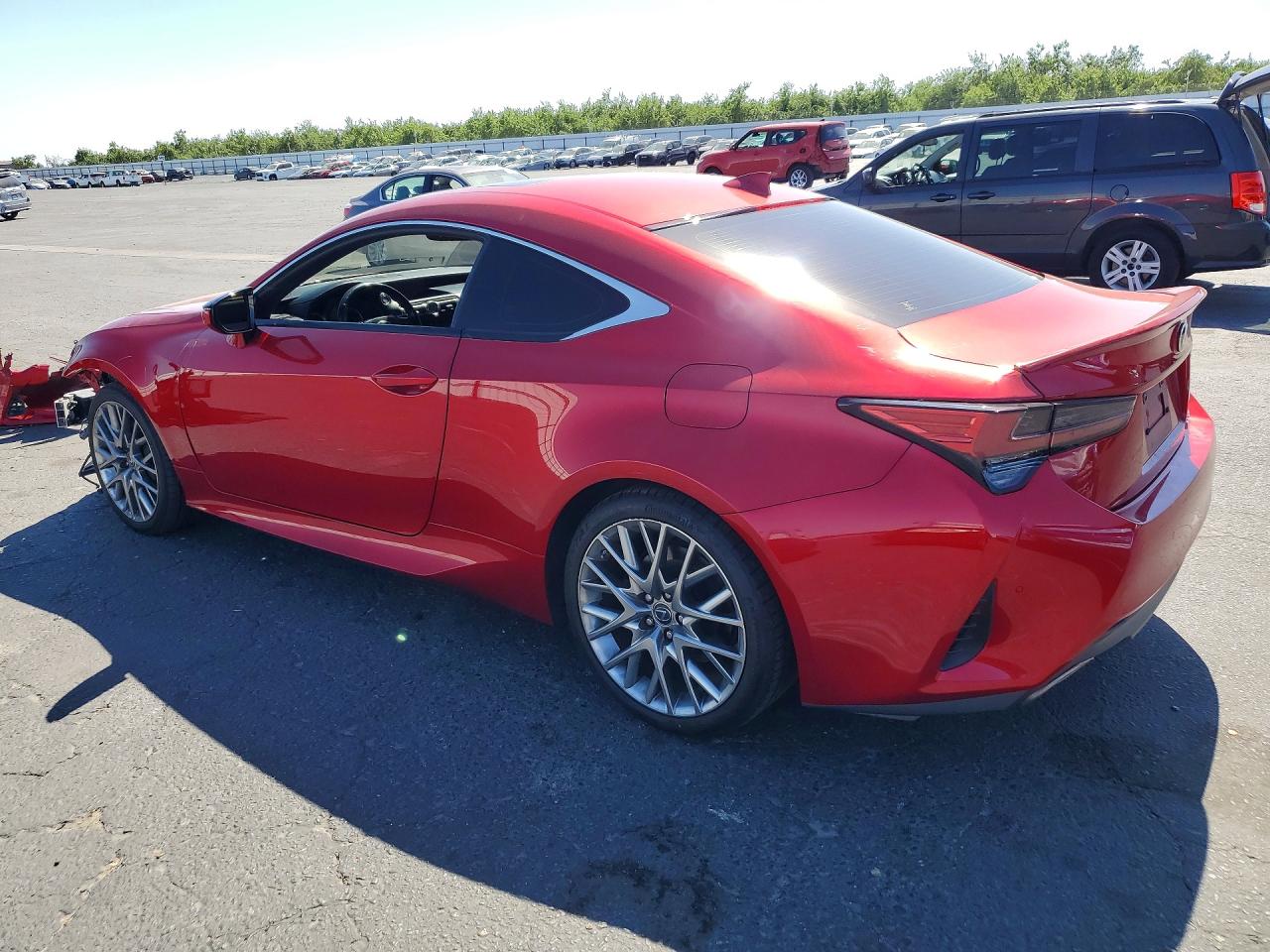 2019 Lexus Rc 350 Red vin: JTHHZ5BC1K5020422