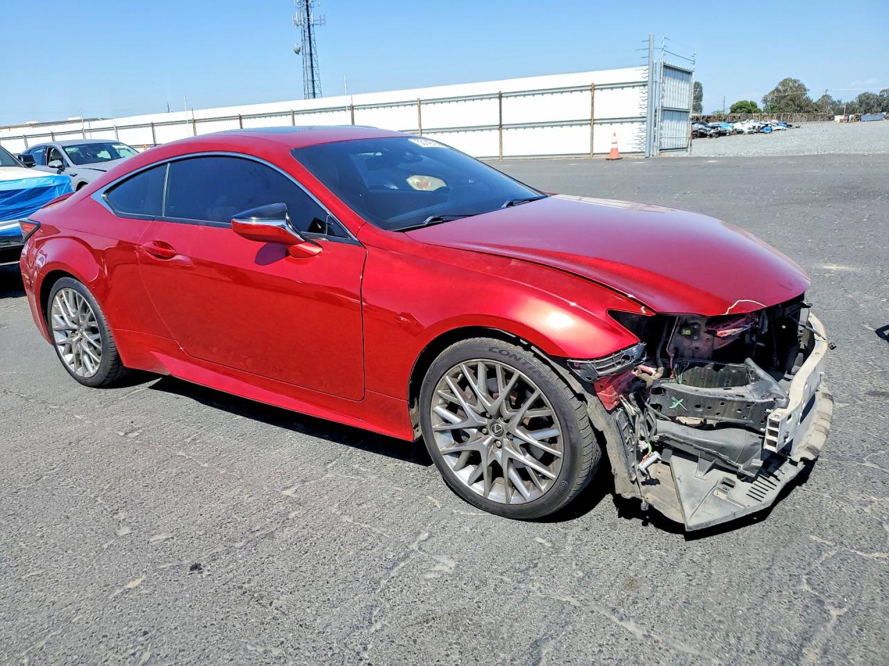 2019 Lexus Rc 350 Red vin: JTHHZ5BC1K5020422