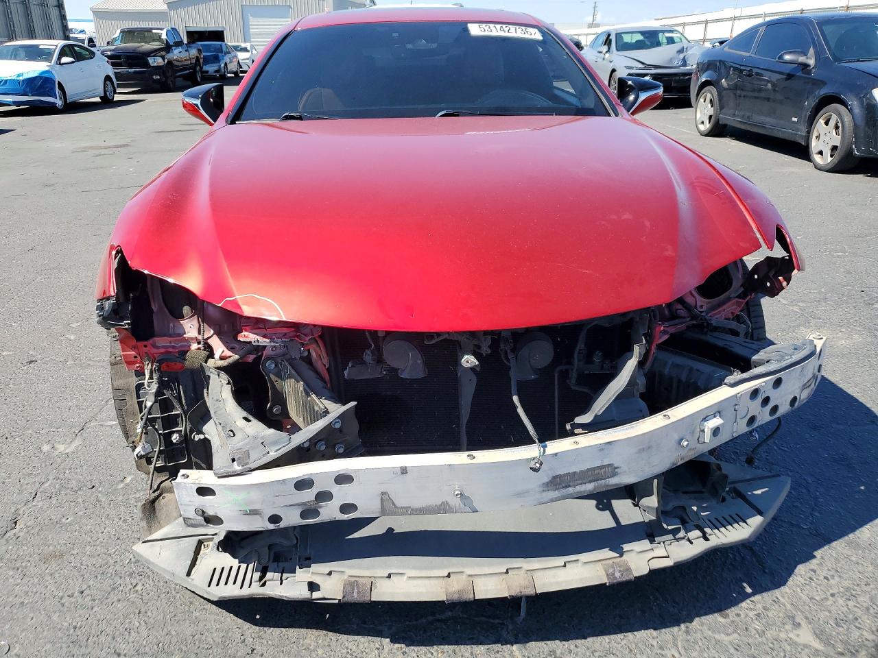 2019 Lexus Rc 350 Red vin: JTHHZ5BC1K5020422