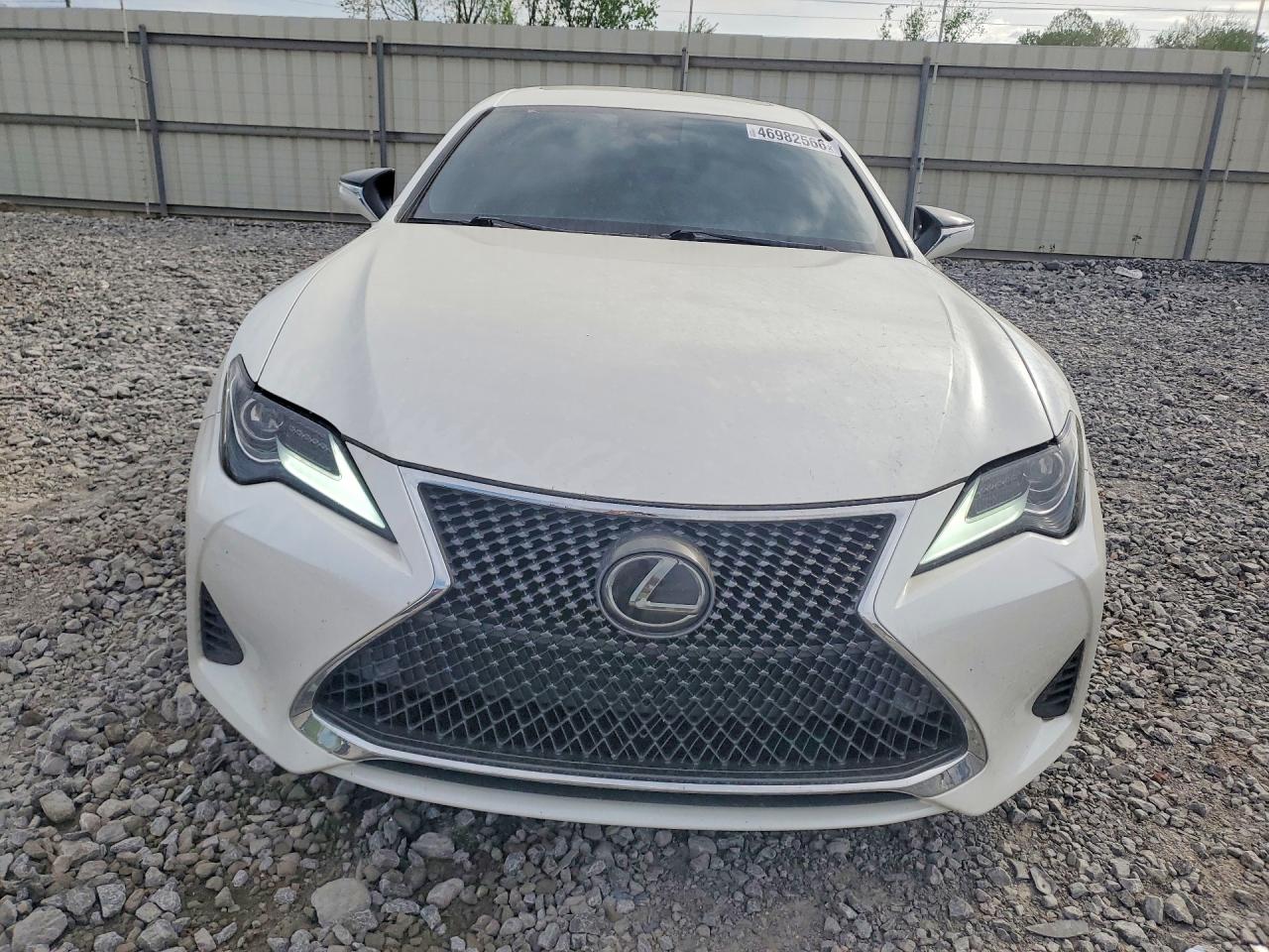 2019 Lexus Rc 350 Base White vin: JTHHZ5BC5K5021332