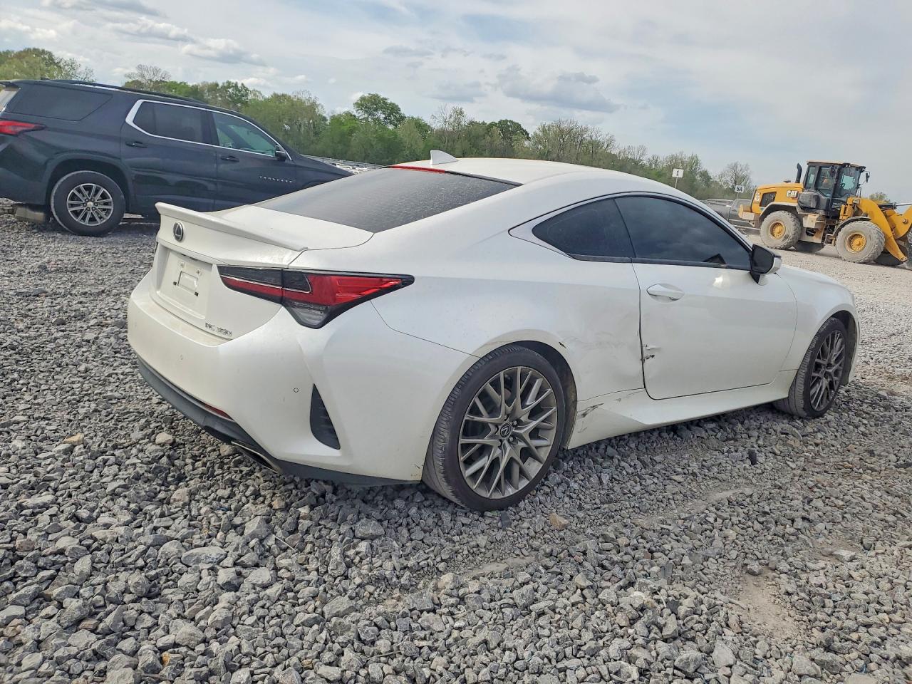 2019 Lexus Rc 350 Base White vin: JTHHZ5BC5K5021332