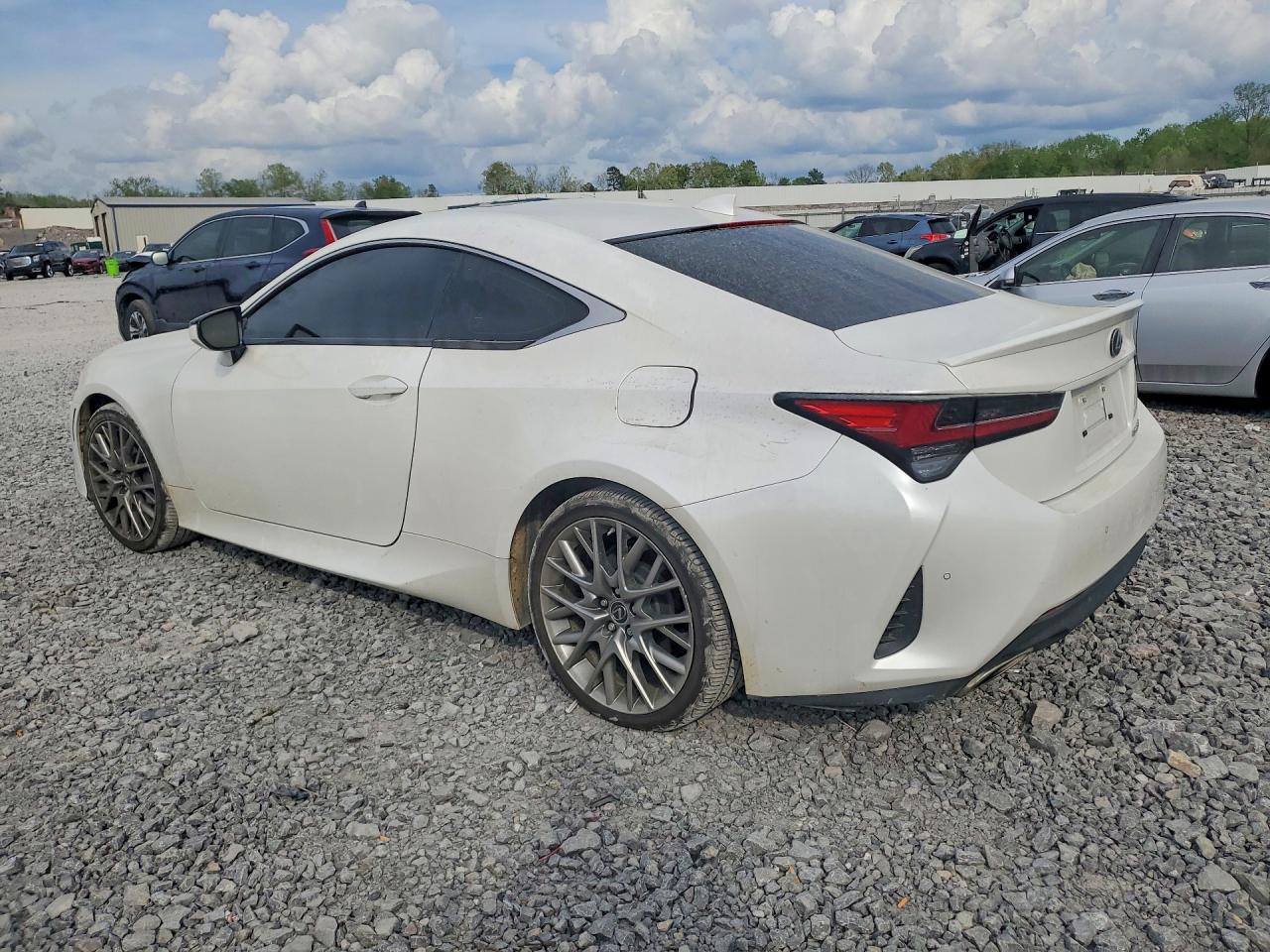 2019 Lexus Rc 350 Base White vin: JTHHZ5BC5K5021332