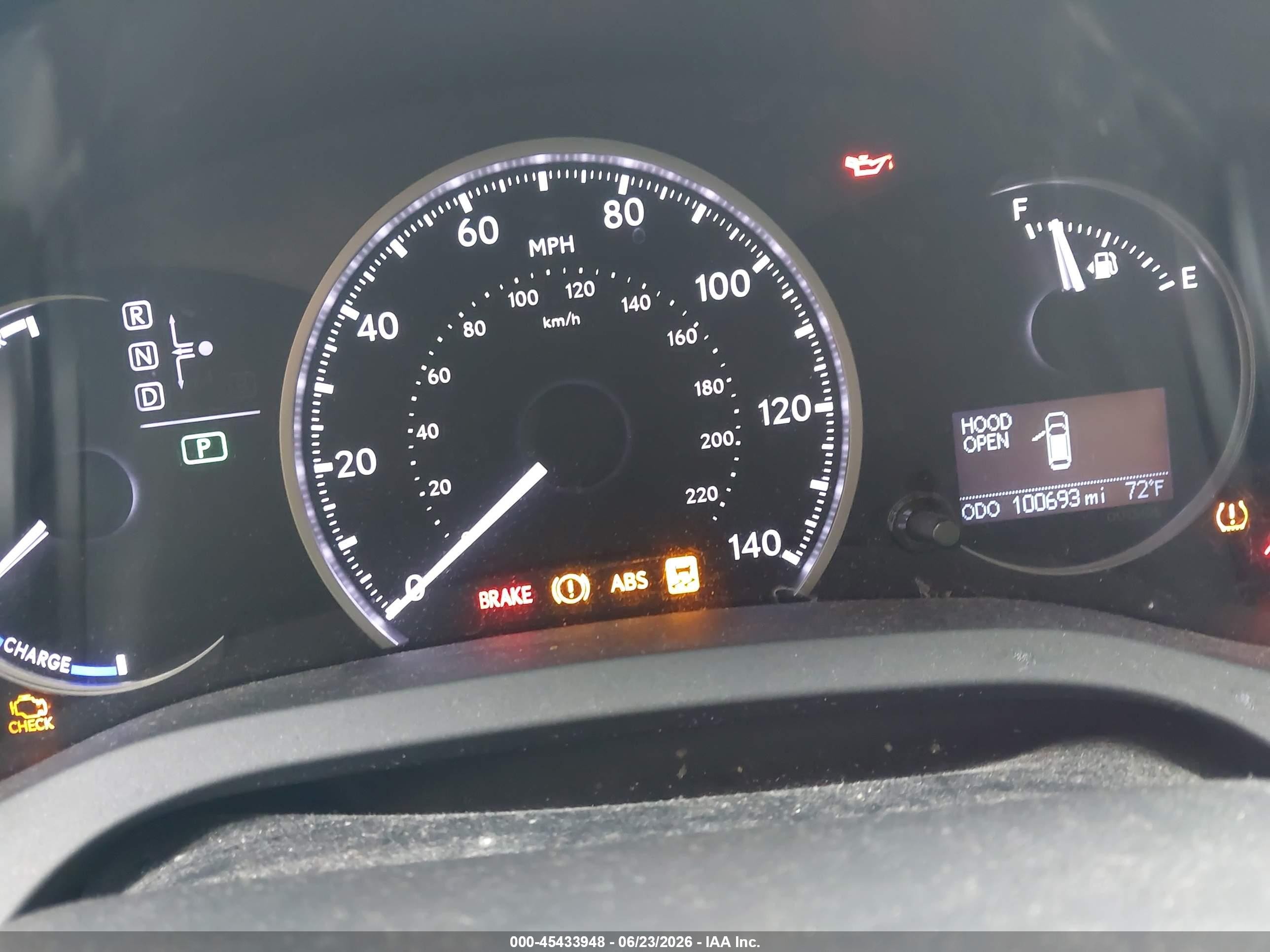 2011 Lexus Ct 200h Premium Silver vin: JTHKD5BH0B2005444