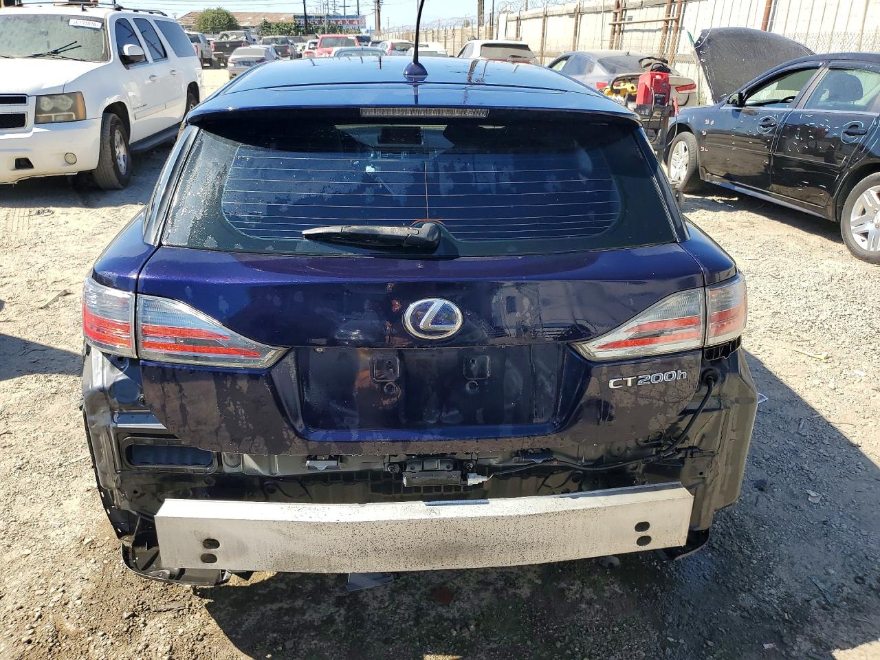 2011 Lexus Ct 200 Blue vin: JTHKD5BH0B2027590