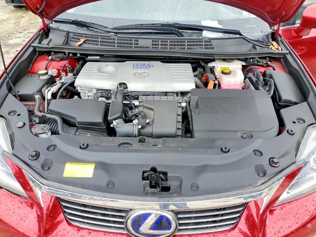 2011 Lexus Ct 200 Красный vin: JTHKD5BH0B2040971