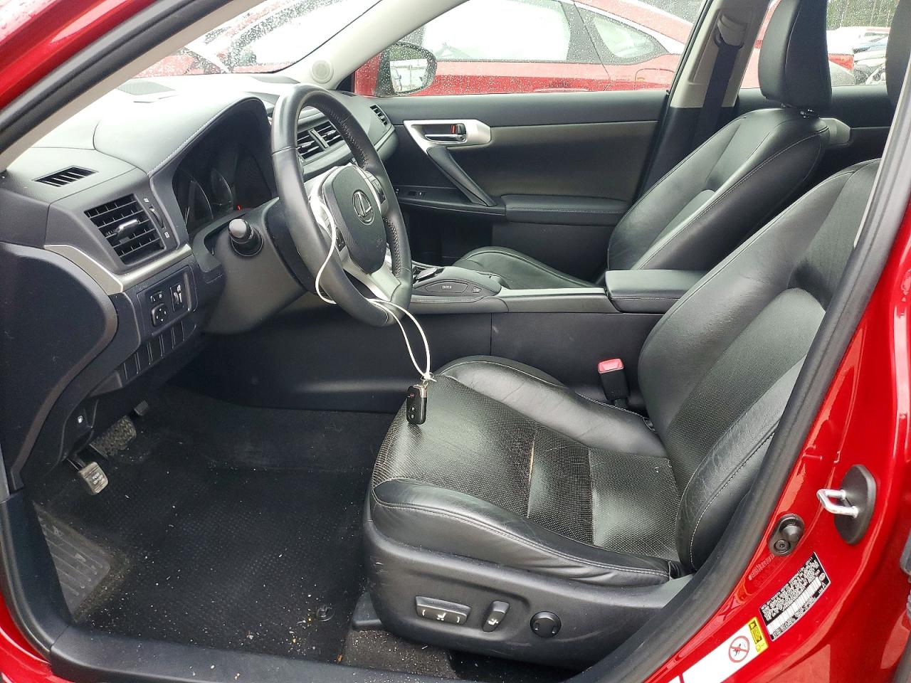 2011 Lexus Ct 200 Красный vin: JTHKD5BH0B2040971