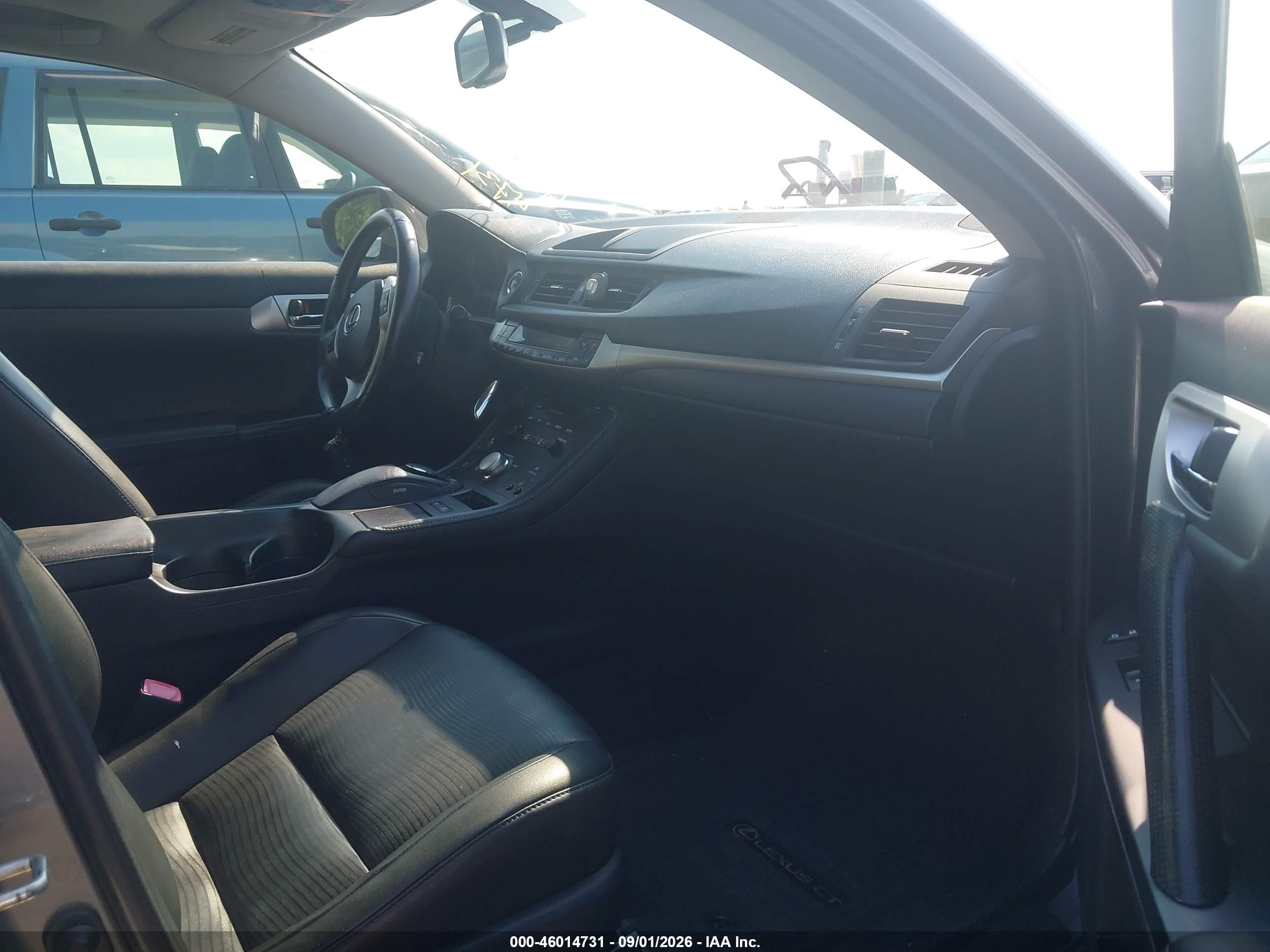 2012 Lexus Ct 200h Premium Silver vin: JTHKD5BH0C2050921