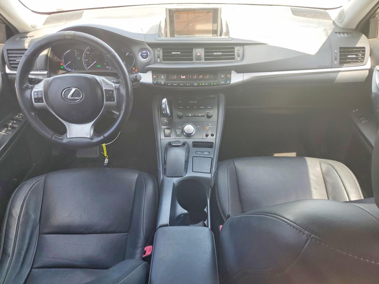 2012 Lexus Ct 200 Black vin: JTHKD5BH0C2080288