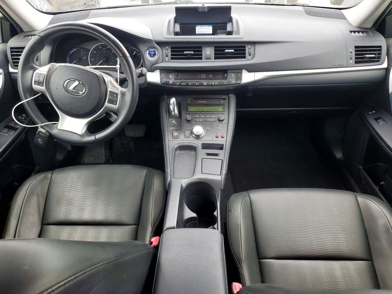 2012 Lexus Ct 200 Gray vin: JTHKD5BH0C2099942