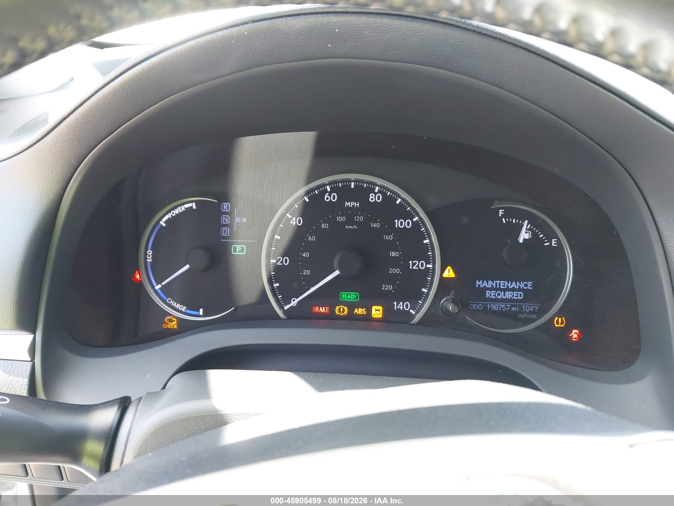 2013 Lexus Ct 200h   Silver vin: JTHKD5BH0D2135064