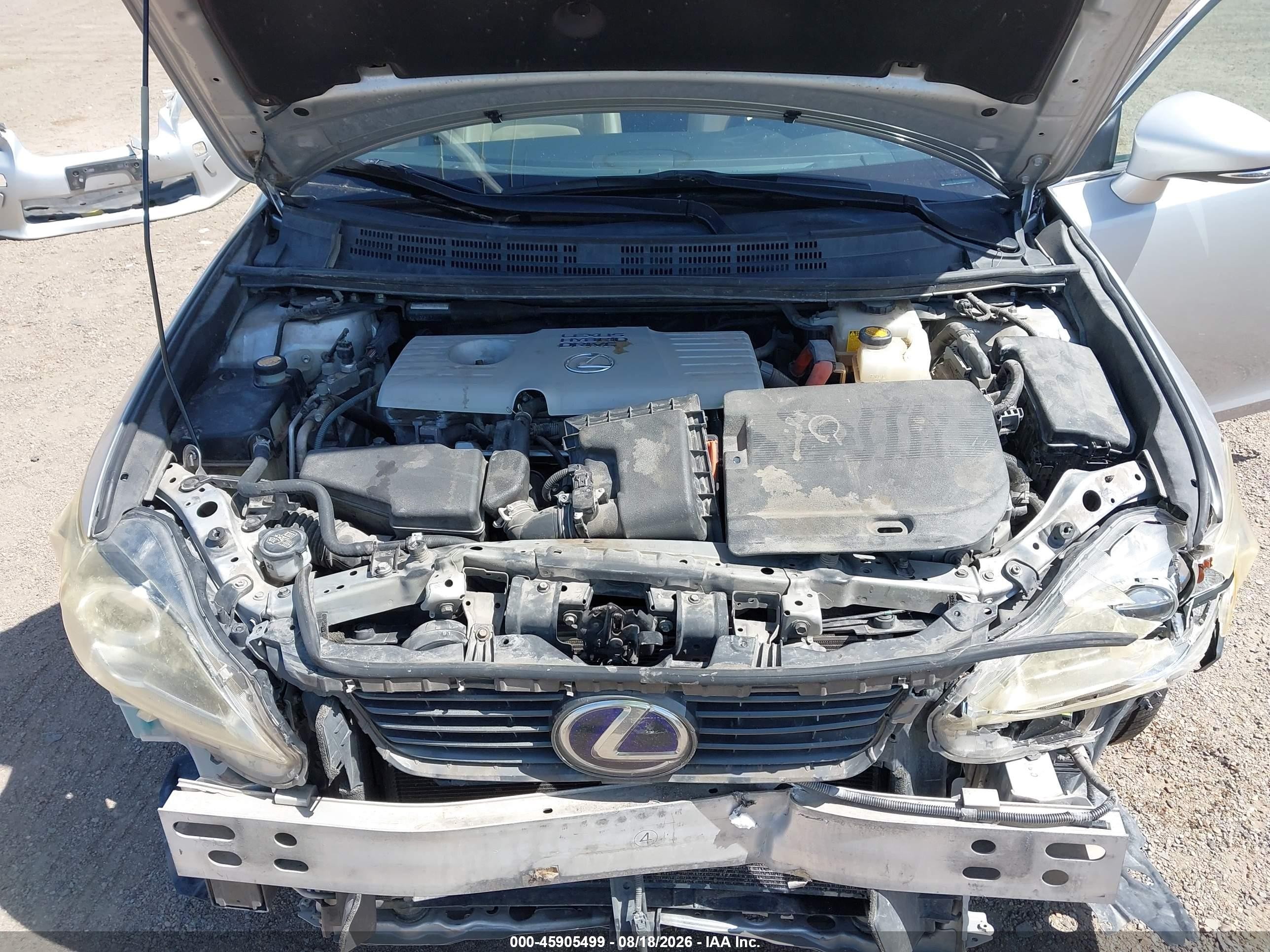 2013 Lexus Ct 200h   Silver vin: JTHKD5BH0D2135064