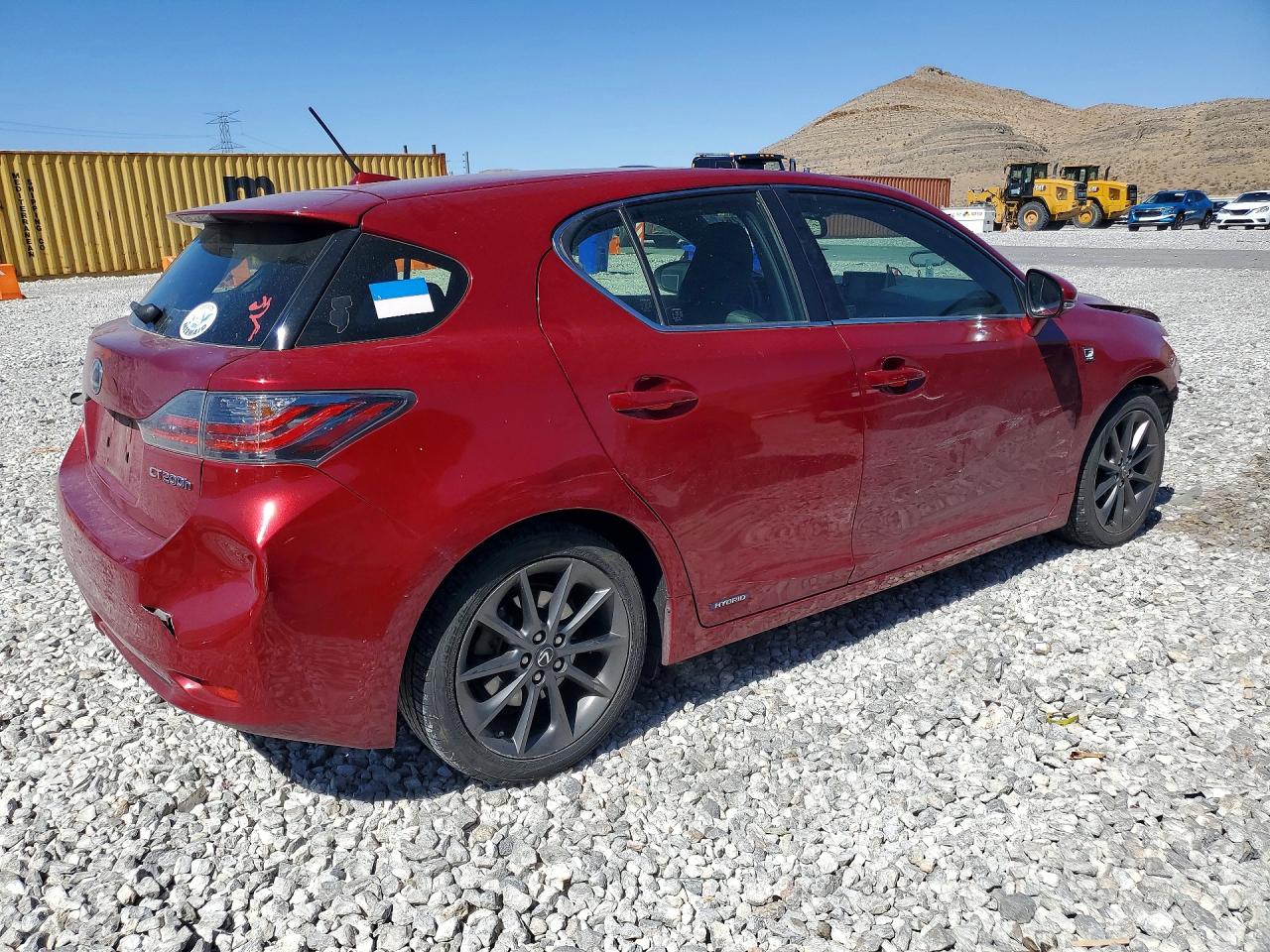 2013 Lexus Ct 200 Красный vin: JTHKD5BH0D2152673
