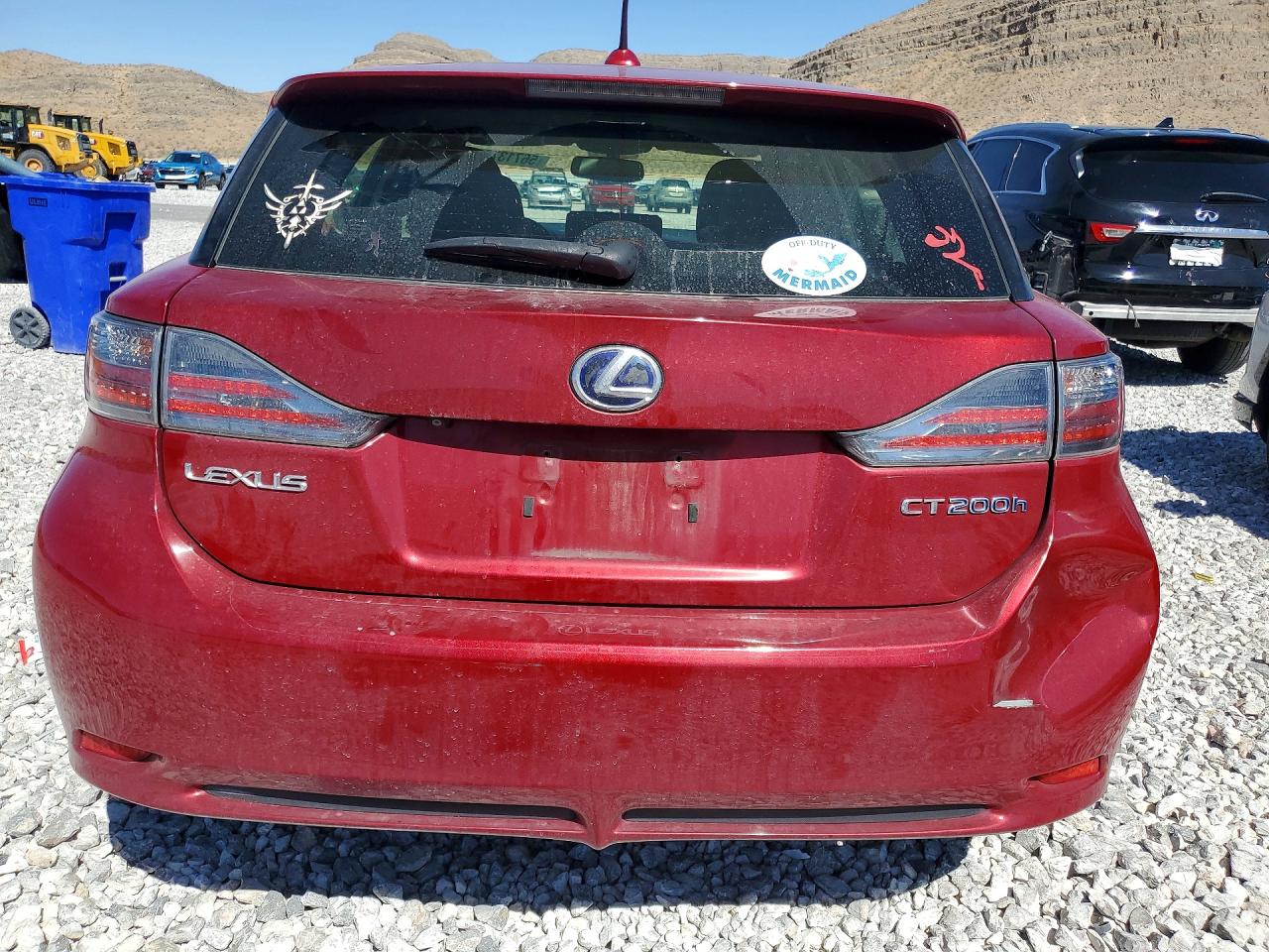 2013 Lexus Ct 200 Красный vin: JTHKD5BH0D2152673