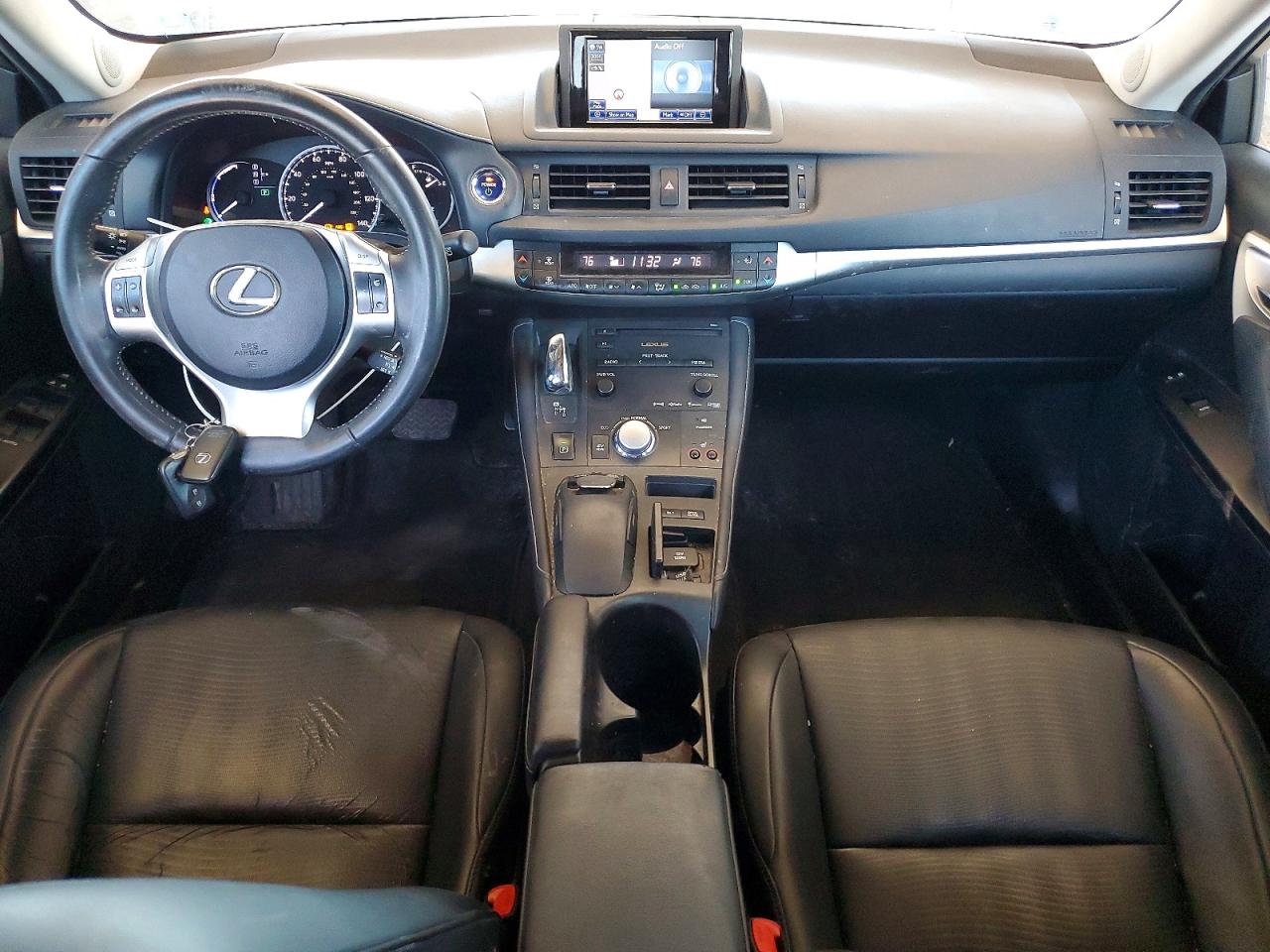 2013 Lexus Ct 200 White vin: JTHKD5BH0D2168291