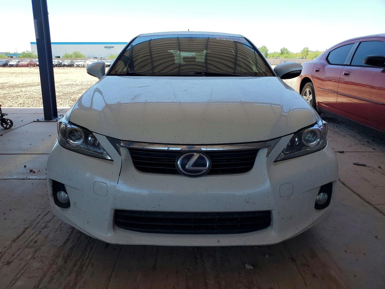 2013 Lexus Ct 200 White vin: JTHKD5BH0D2168291