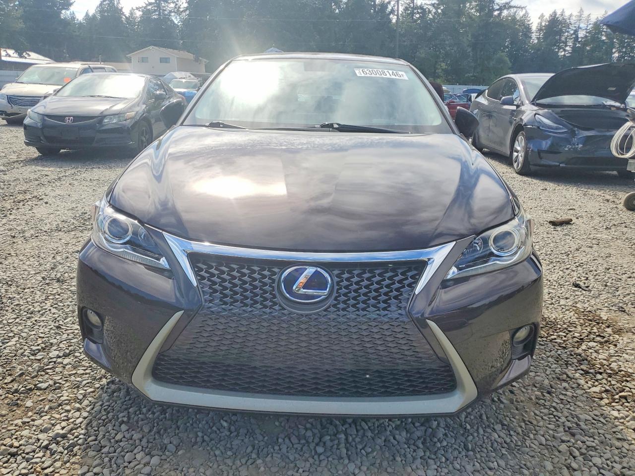 2014 Lexus Ct 200 Brown vin: JTHKD5BH0E2184380