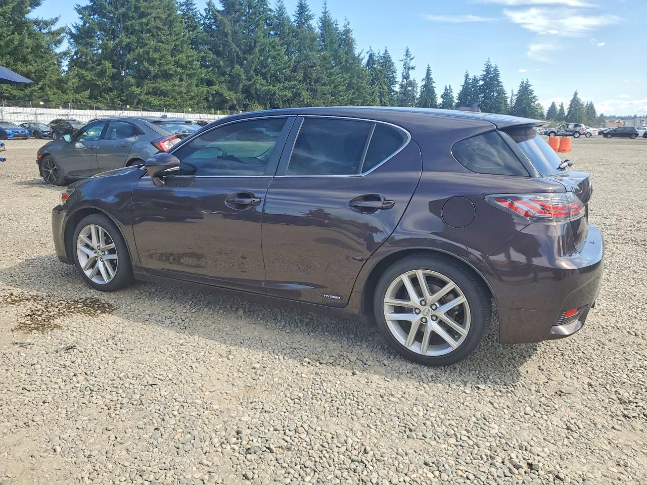 2014 Lexus Ct 200 Brown vin: JTHKD5BH0E2184380