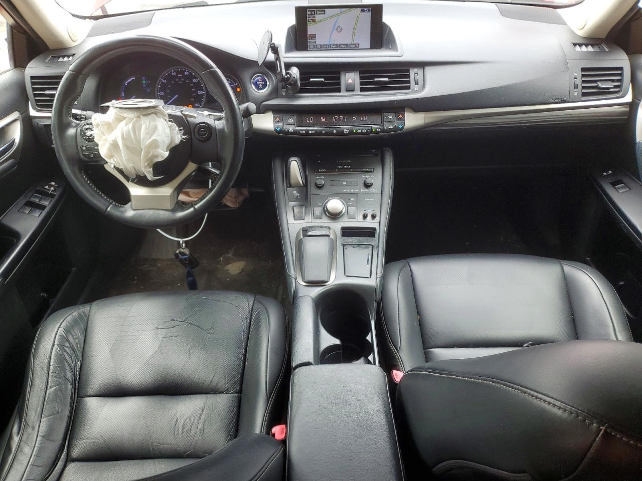 2014 Lexus Ct 200 Red vin: JTHKD5BH0E2201257