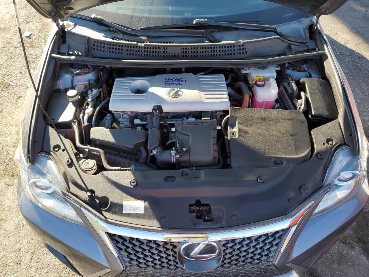 2015 Lexus Ct 200 Gray vin: JTHKD5BH0F2219677