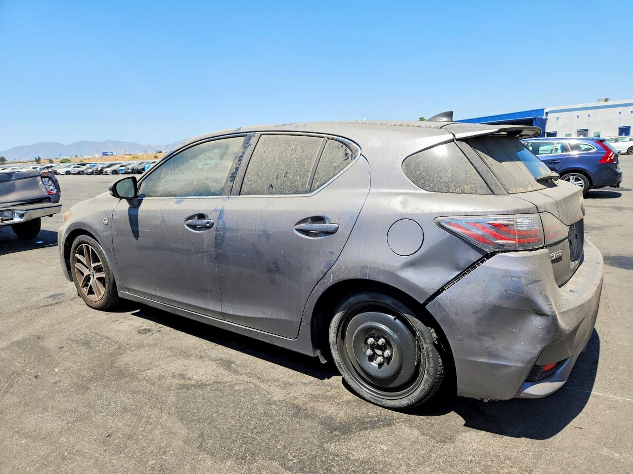 2015 Lexus Ct 200 Charcoal vin: JTHKD5BH0F2219677