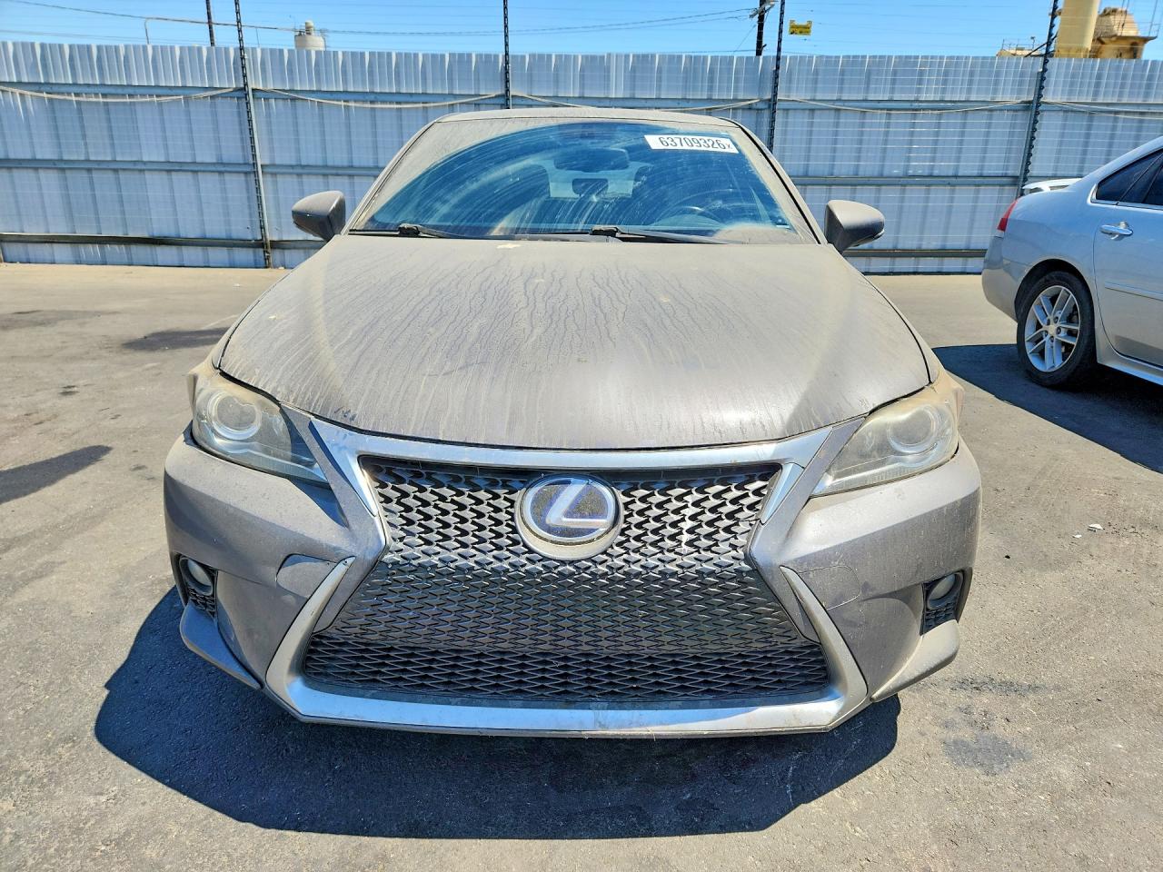 2015 Lexus Ct 200 Charcoal vin: JTHKD5BH0F2219677
