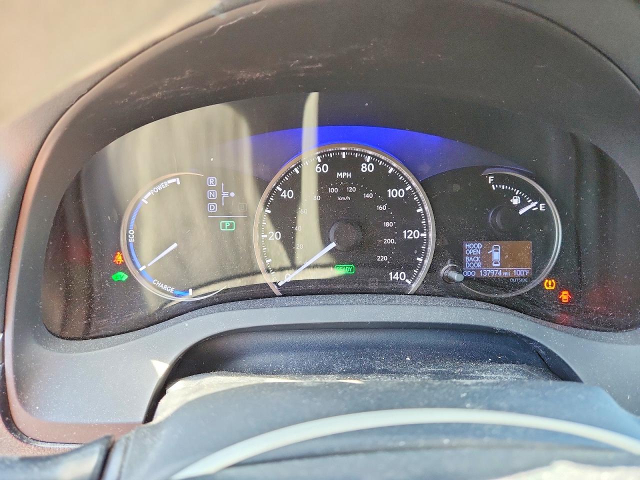 2015 Lexus Ct 200 Charcoal vin: JTHKD5BH0F2219677