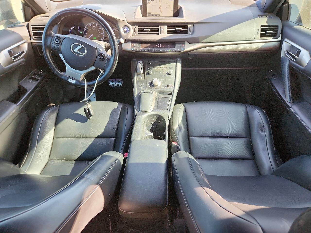 2015 Lexus Ct 200 Gray vin: JTHKD5BH0F2226113