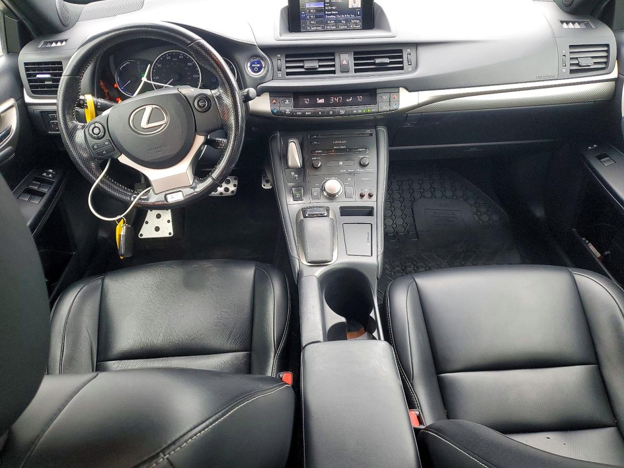 2016 Lexus Ct 200 Gray vin: JTHKD5BH0G2261588