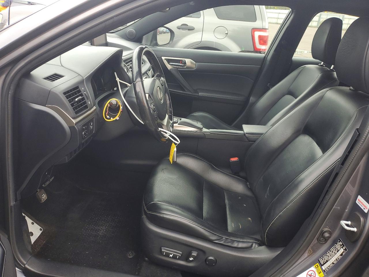 2016 Lexus Ct 200 Gray vin: JTHKD5BH0G2261588