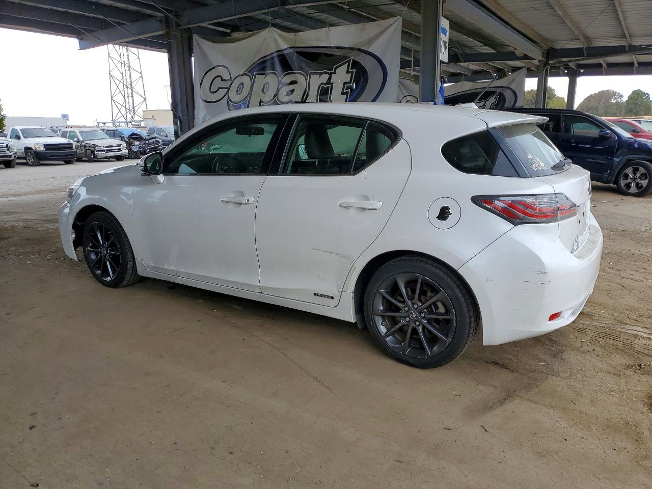 2011 Lexus Ct 200 White vin: JTHKD5BH1B2045628