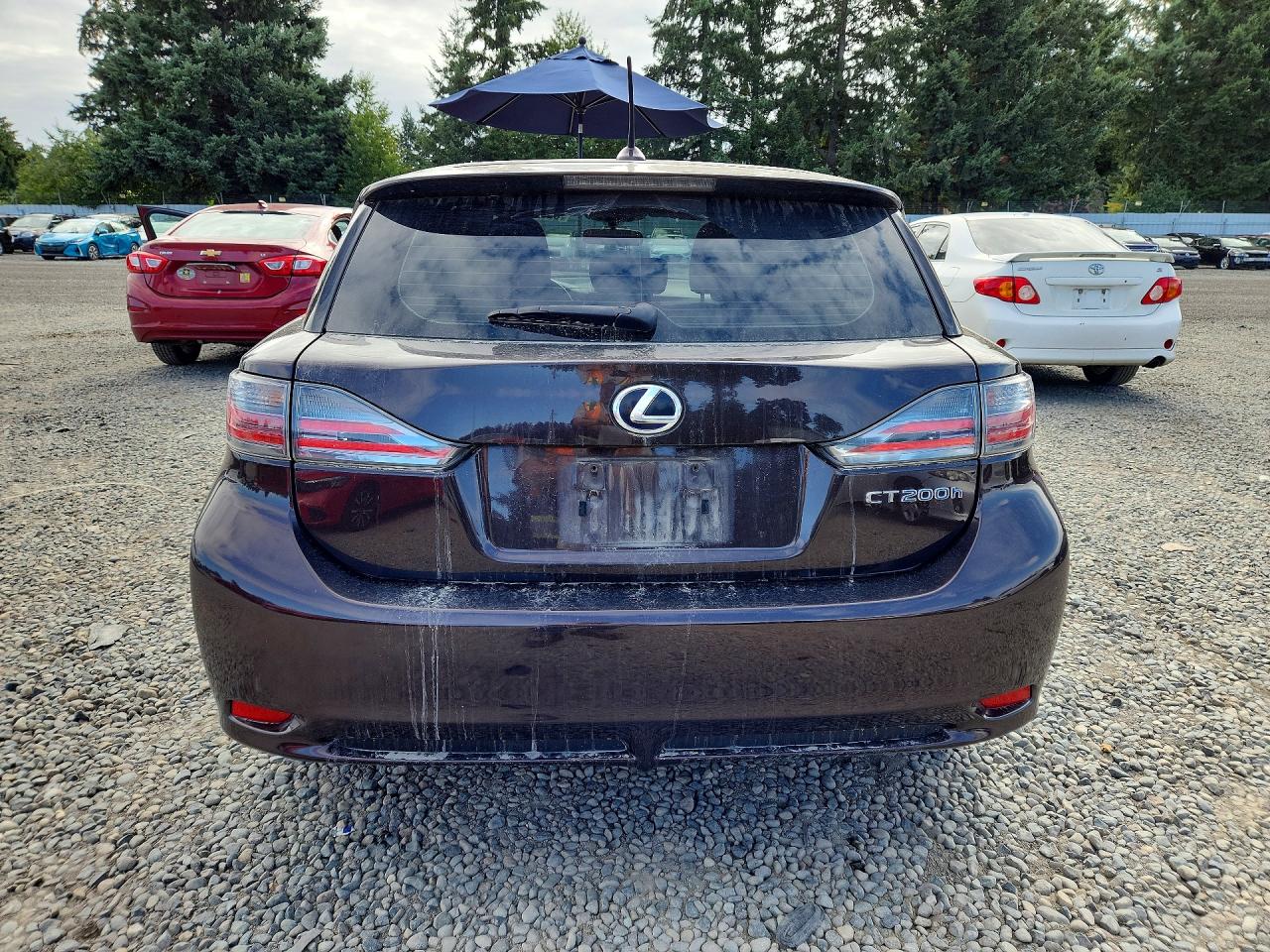 2012 Lexus Ct 200 Коричневый vin: JTHKD5BH1C2059319