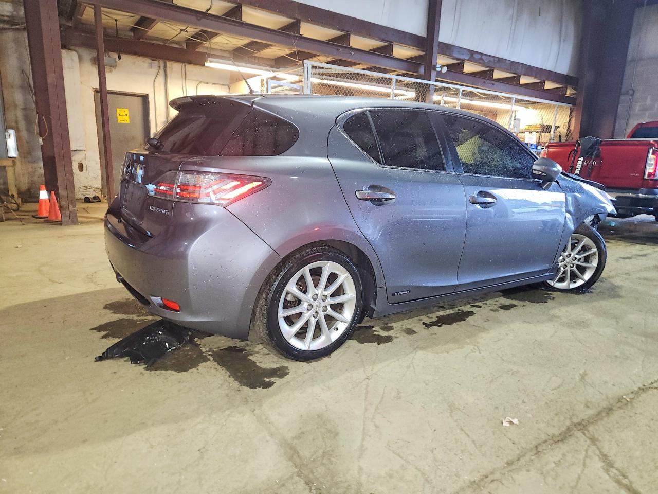 2012 Lexus Ct 200 Серый vin: JTHKD5BH1C2063001