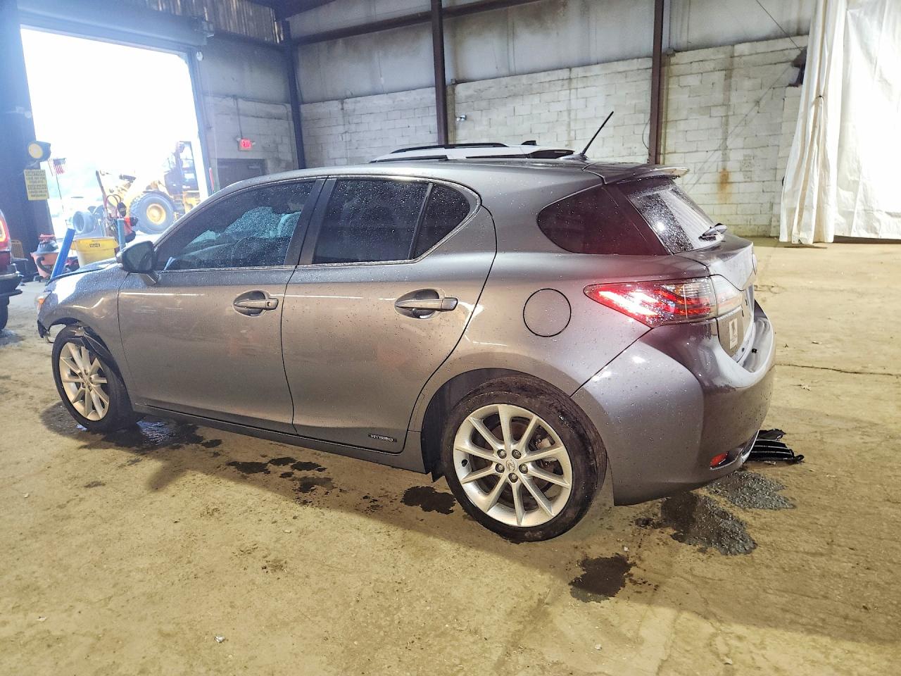 2012 Lexus Ct 200 Серый vin: JTHKD5BH1C2063001