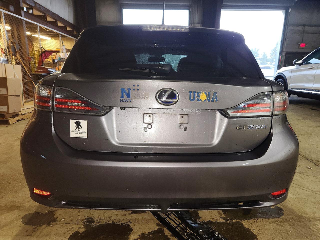2012 Lexus Ct 200 Серый vin: JTHKD5BH1C2063001