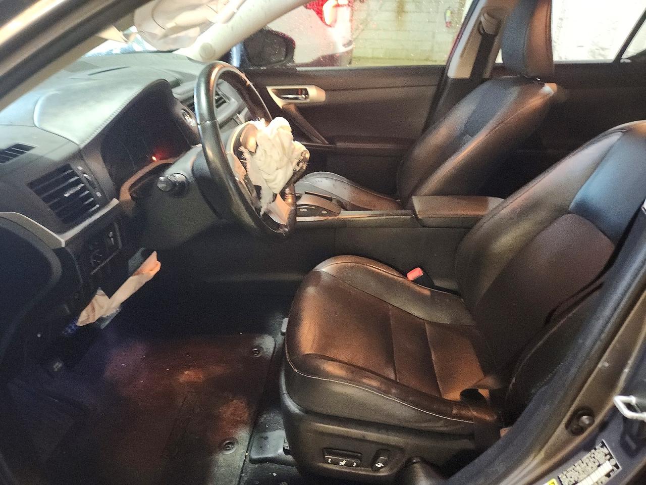 2012 Lexus Ct 200 Серый vin: JTHKD5BH1C2063001