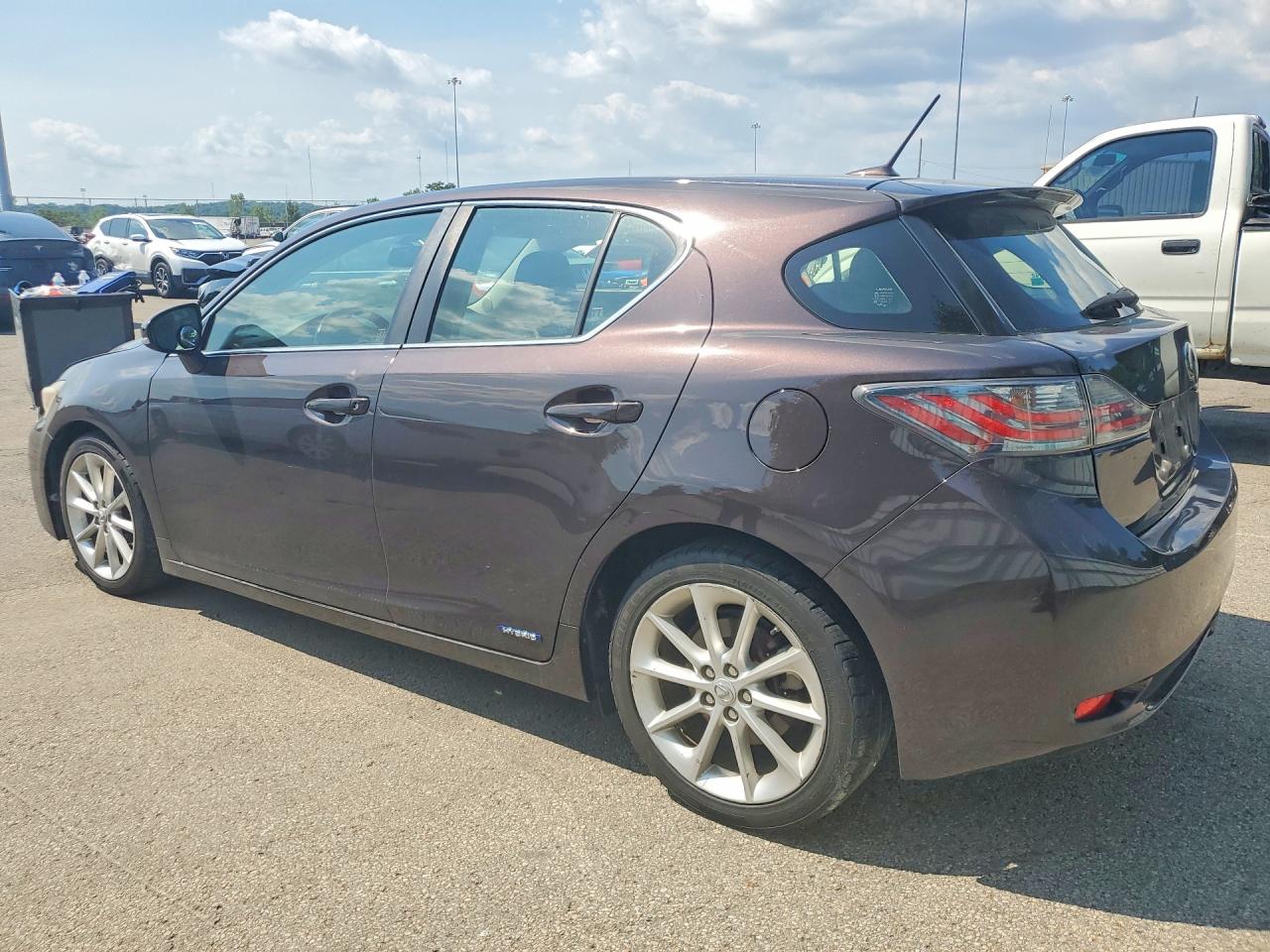 2012 Lexus Ct 200 Brown vin: JTHKD5BH1C2100113