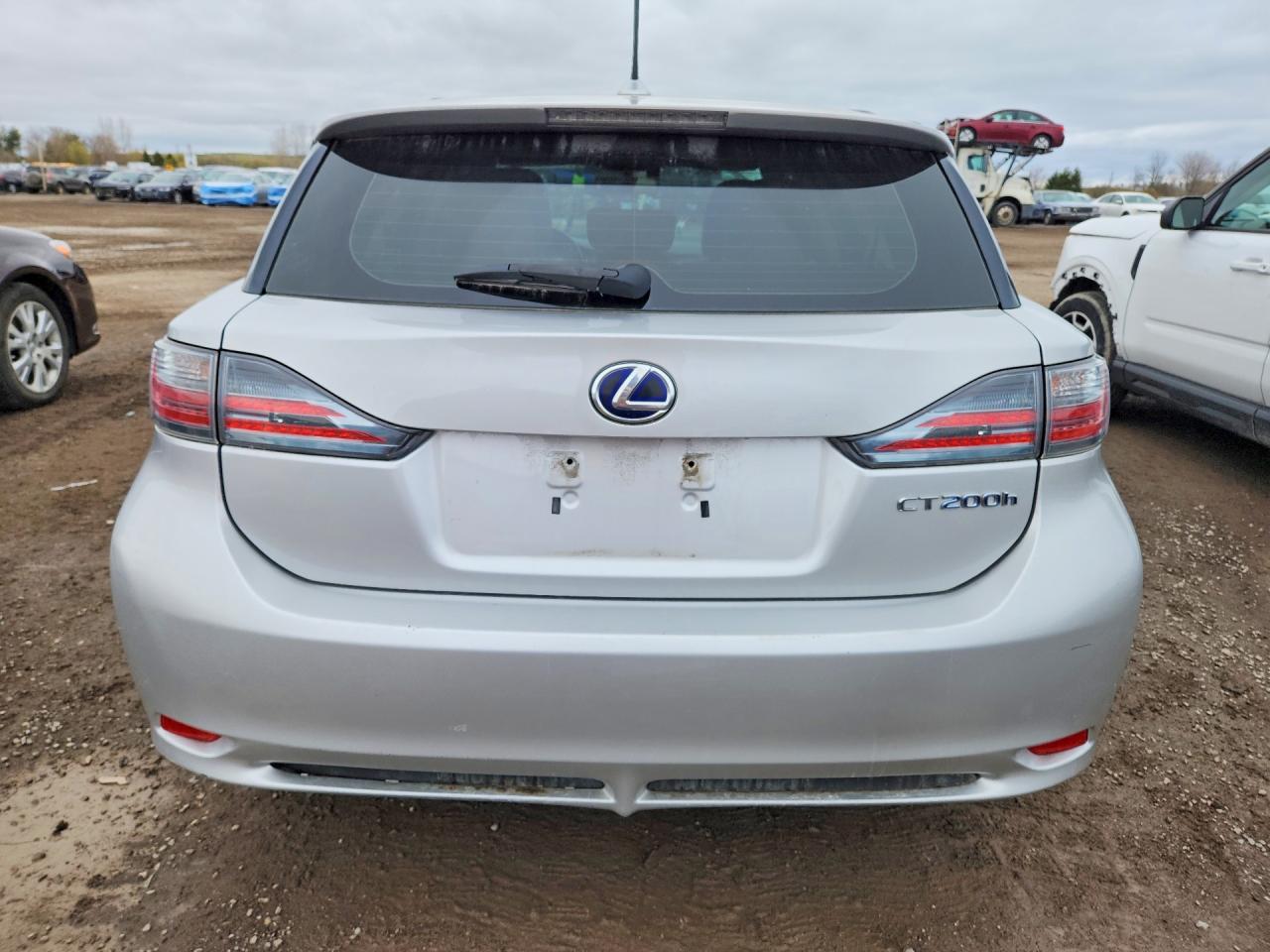 2012 Lexus Ct 200 Silver vin: JTHKD5BH1C2100869