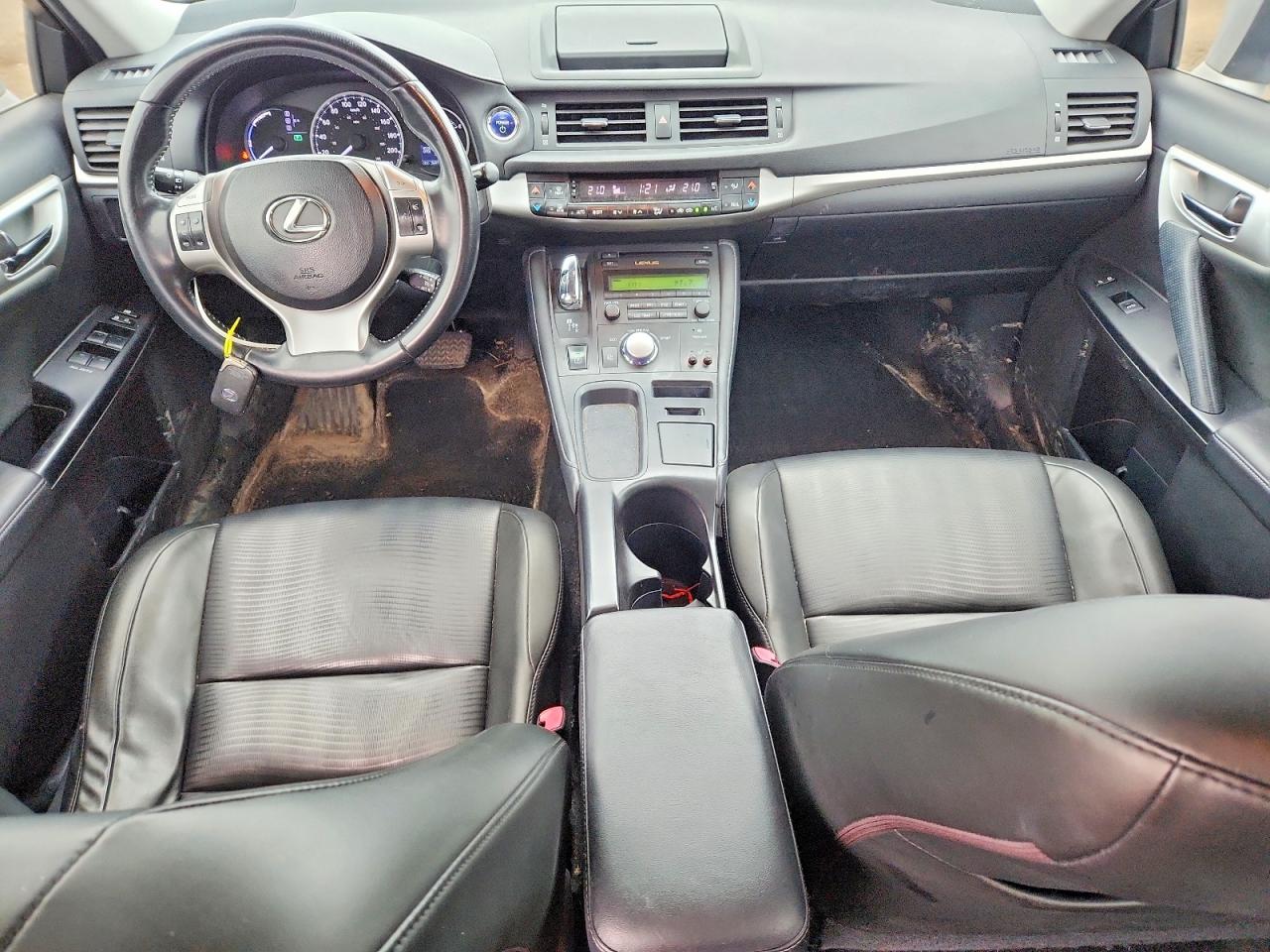 2012 Lexus Ct 200 Silver vin: JTHKD5BH1C2100869