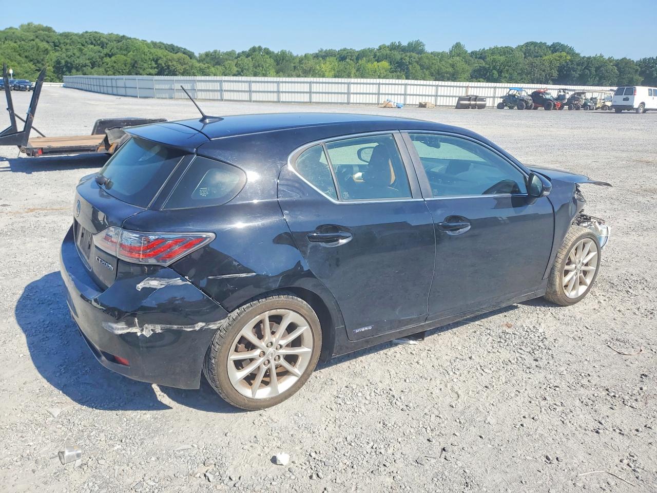 2012 Lexus Ct 200 Black vin: JTHKD5BH1C2121186