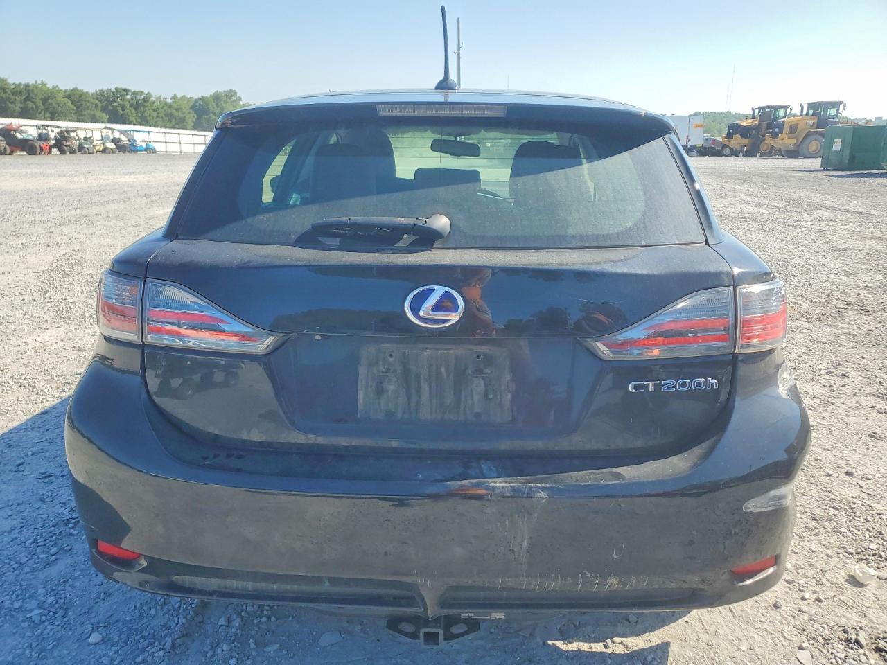 2012 Lexus Ct 200 Black vin: JTHKD5BH1C2121186