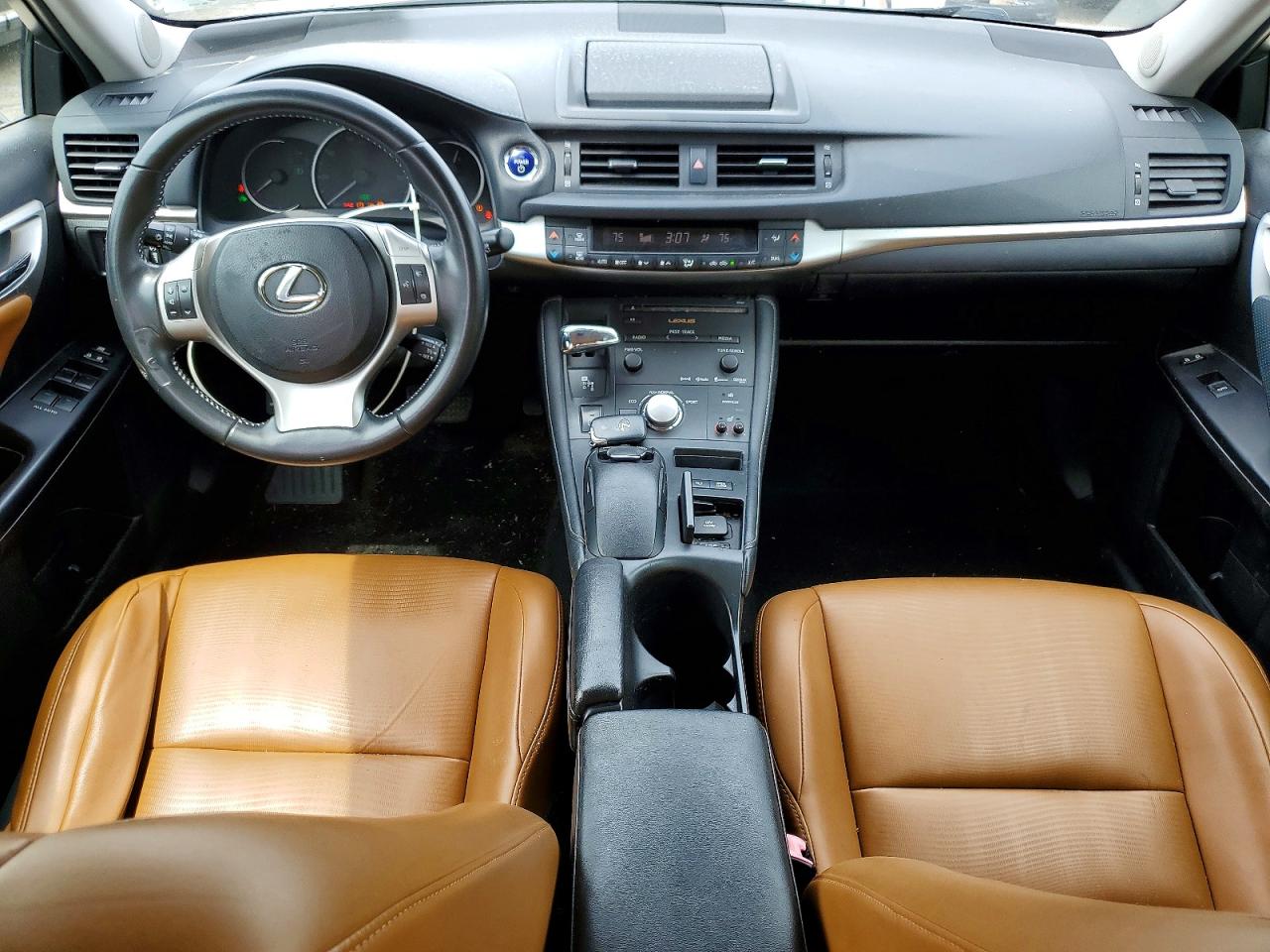 2013 Lexus Ct 200 Black vin: JTHKD5BH1D2133310