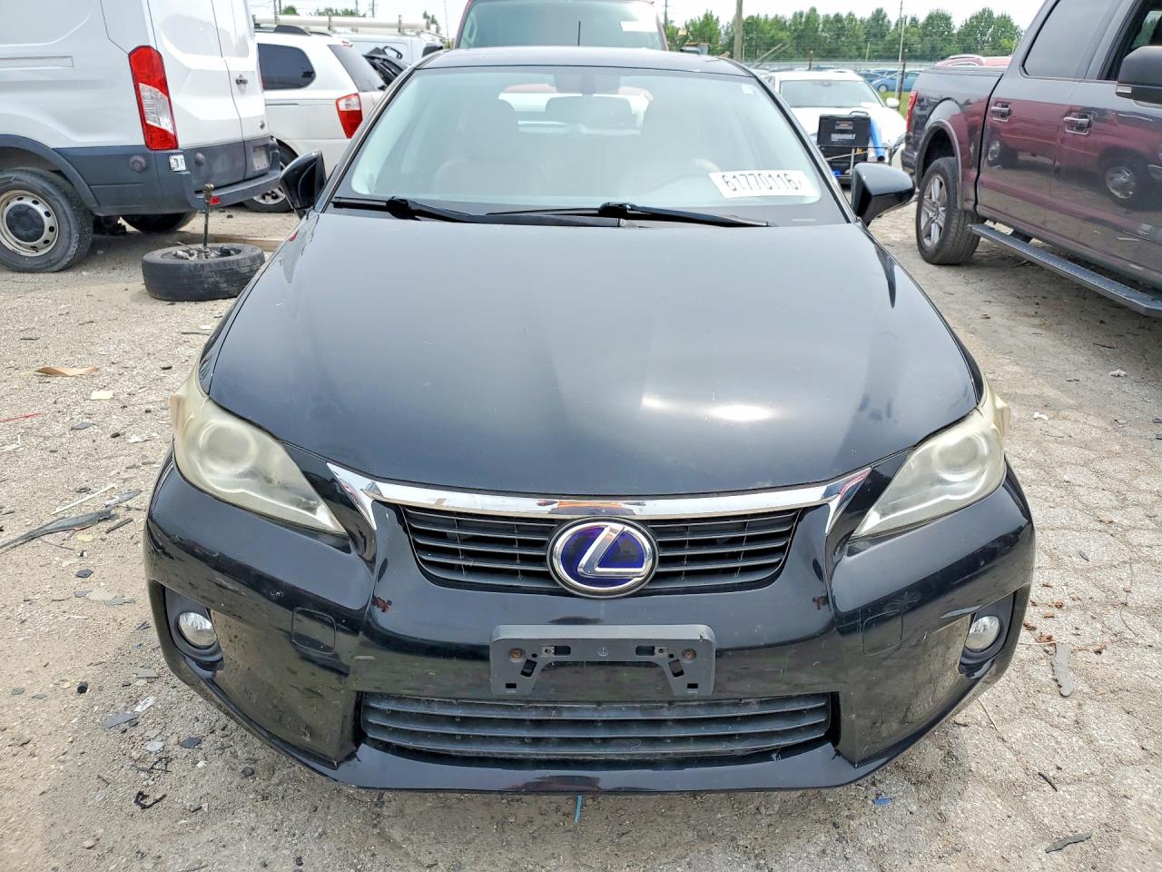2013 Lexus Ct 200 Black vin: JTHKD5BH1D2133310